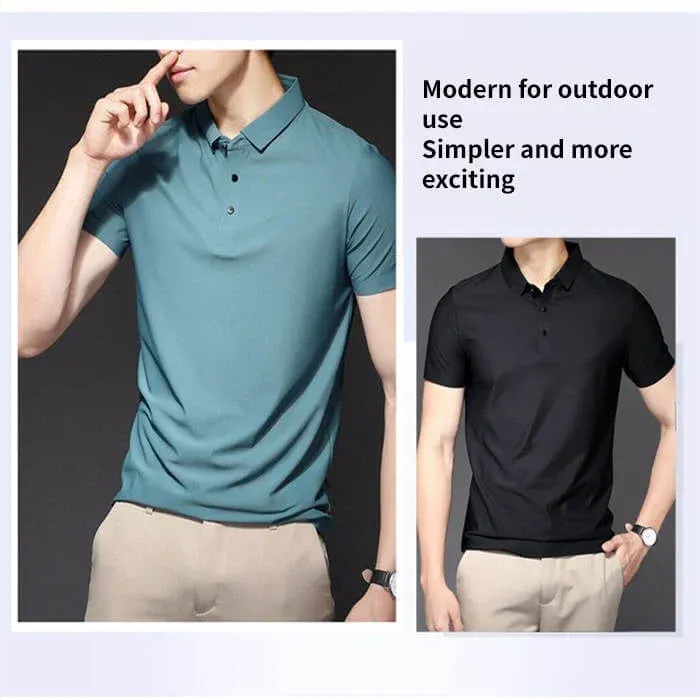 🌞2025 Summer Pre-Sale-SAVE 55%❄️Men's Cool Quick Dry Polo Shirt👕