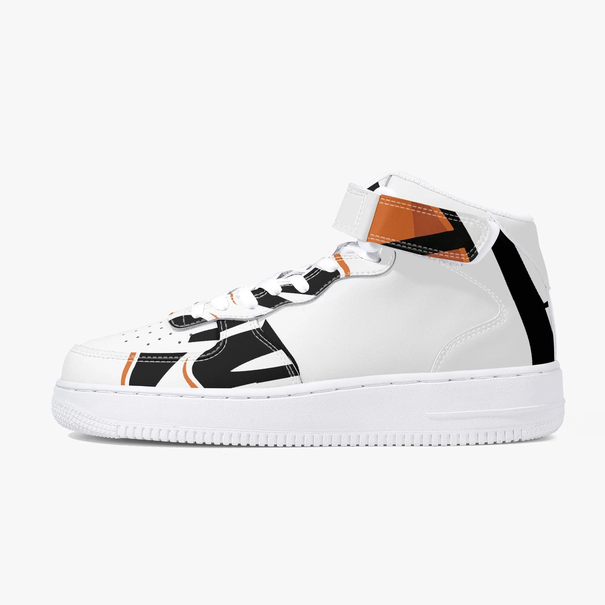 284. New High-Top Leather Sports Sneakers