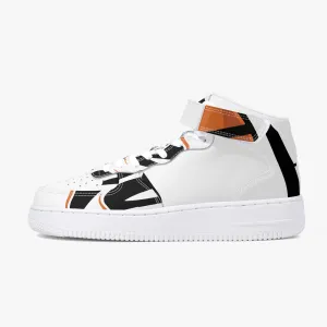 284. New High-Top Leather Sports Sneakers