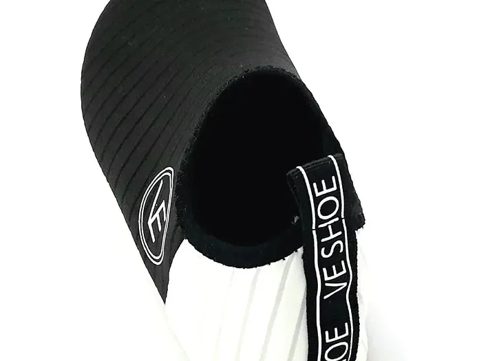 Adult 'The Classic' Black Recyclable Water Shoe with Black Sole