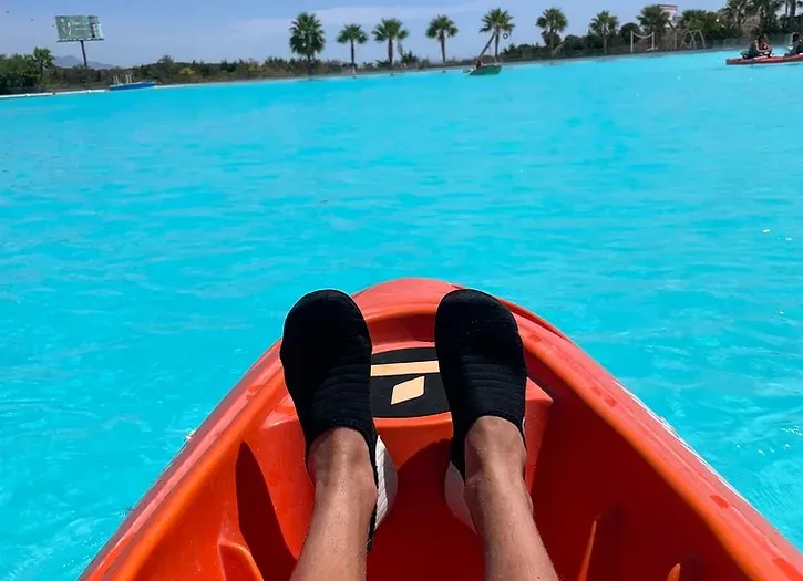 Adult 'The Classic' Black Recyclable Water Shoe with Black Sole