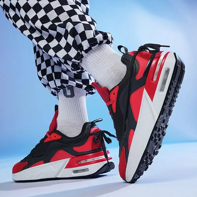 Air Cushion Shoes | Thick Platform Men's Athletic Sneakers