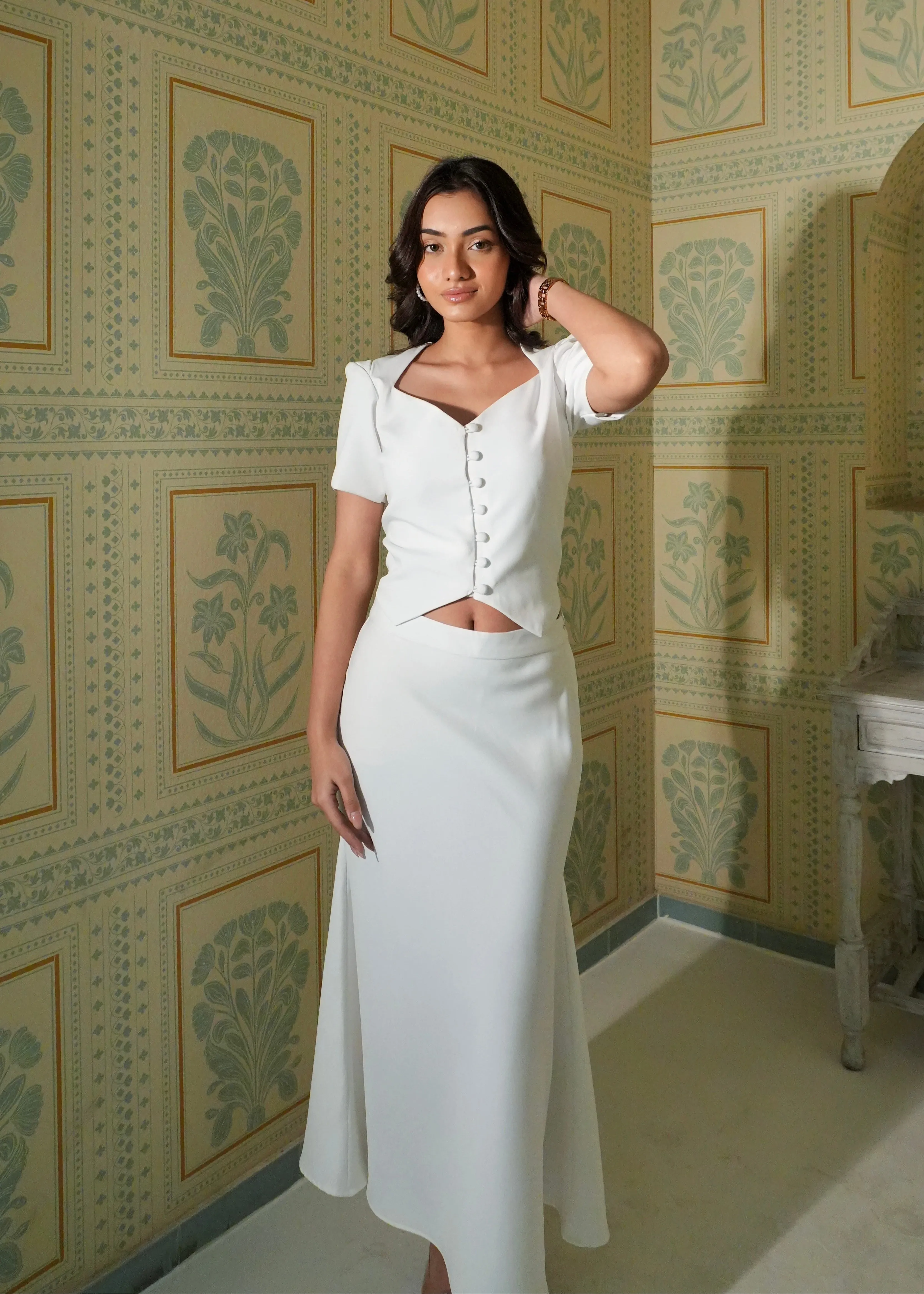 Audrey White set