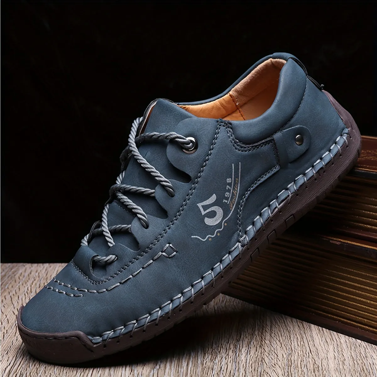 BACKWOODS | Men's Handmade Comfortable Flats Shoes