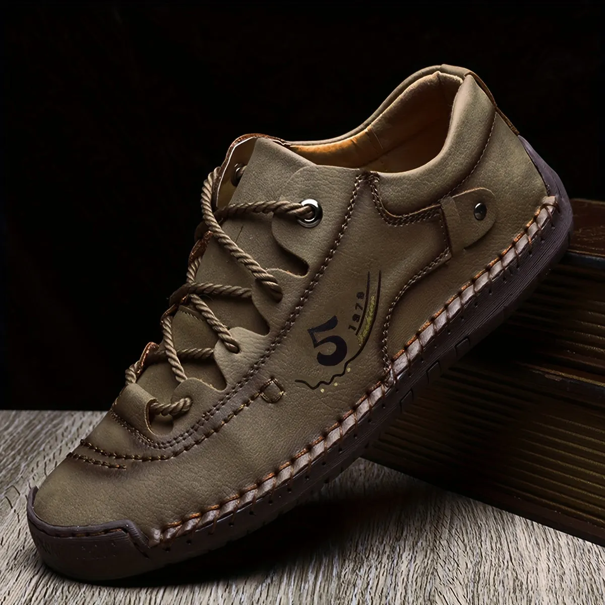 BACKWOODS | Men's Handmade Comfortable Flats Shoes