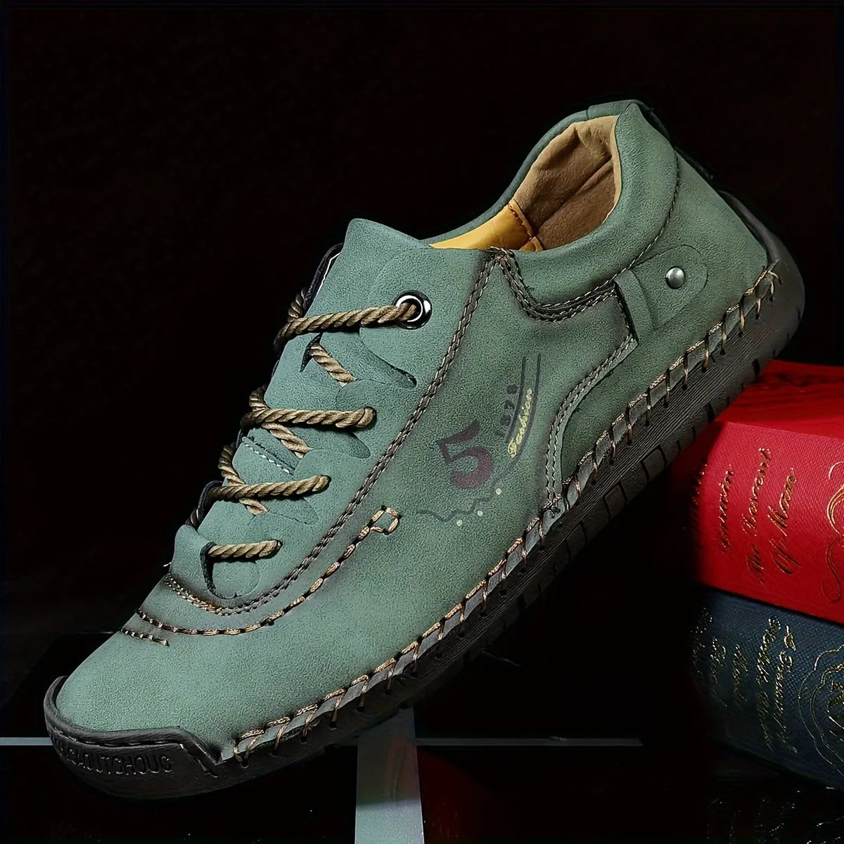 BACKWOODS | Men's Handmade Comfortable Flats Shoes