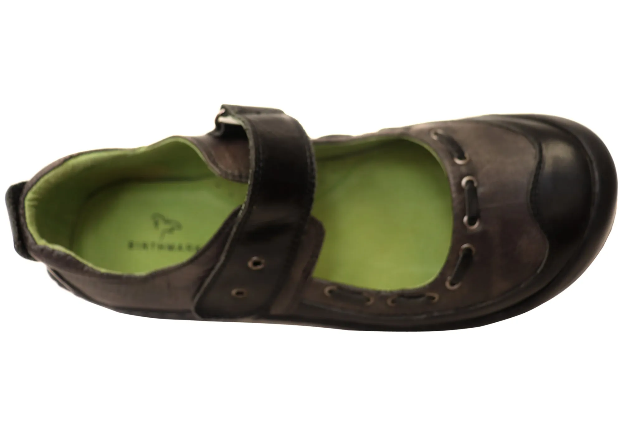 Birthmark Rani Womens Leather Comfortable Mary Jane Shoes