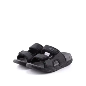 camel active Leather Easy Slip On Sandals Men Black JAXON 892407-WA1SV-1 BLACK
