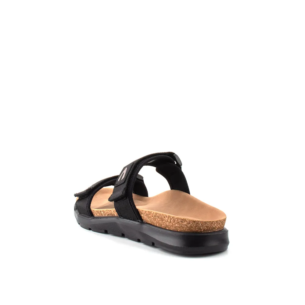 camel active Women Trinity Slip-On Sandals -792301-CV01SV-1-BLACK