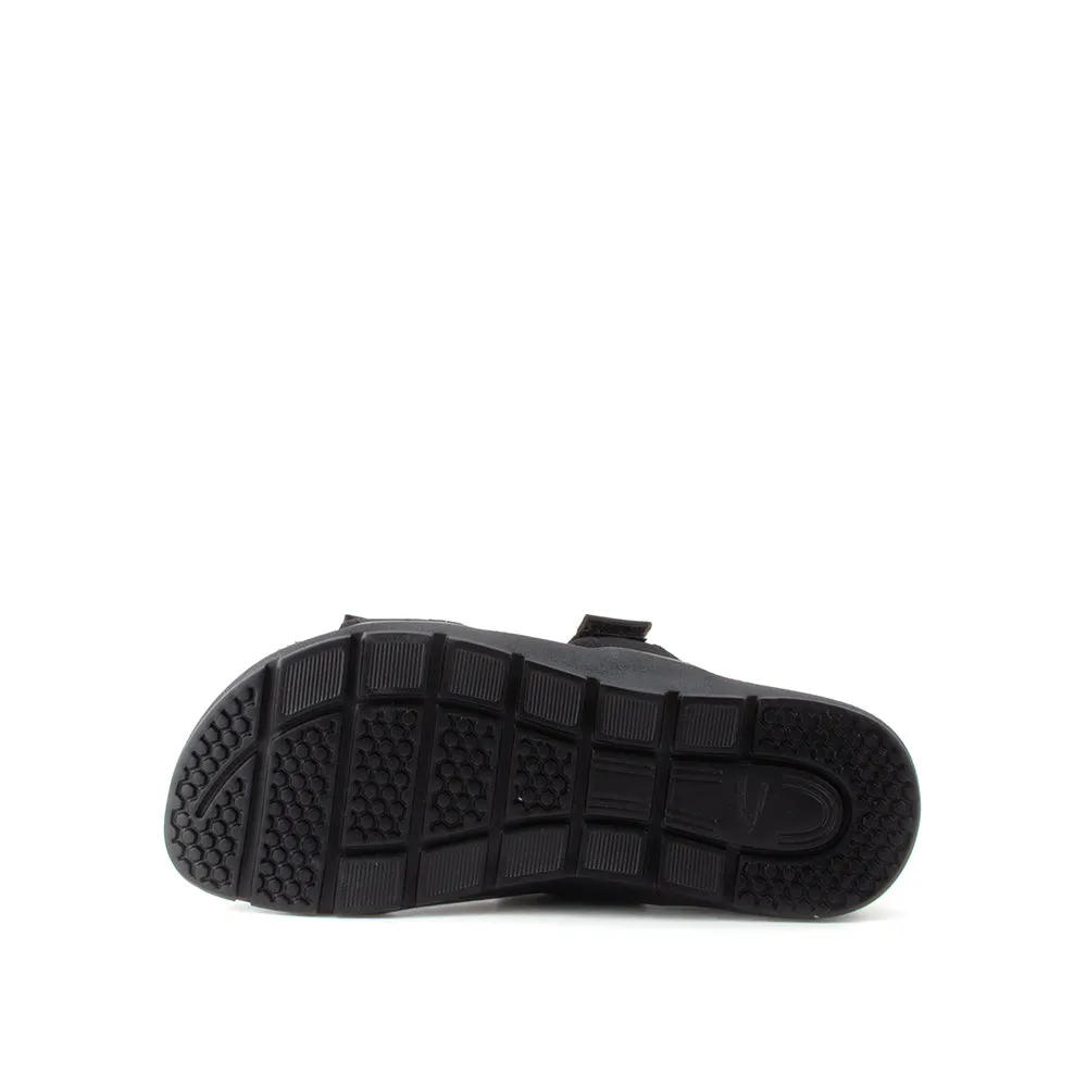 camel active Women Trinity Slip-On Sandals -792301-CV01SV-1-BLACK