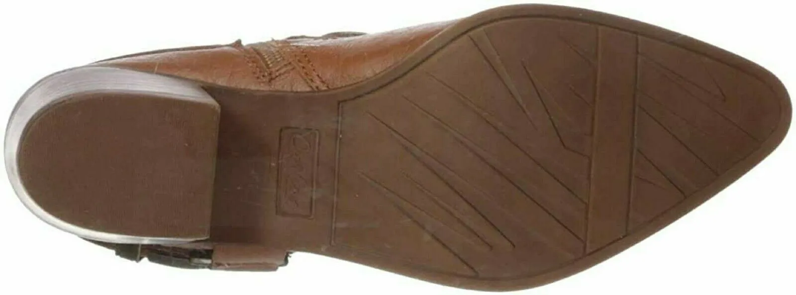 Carlos by Carlos Santana Women Marlene Western Boot Cognac Shoes Size US 8.5 M