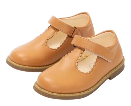 CBKF241C - Double Buckle Mary Jane Hard Sole Shoes