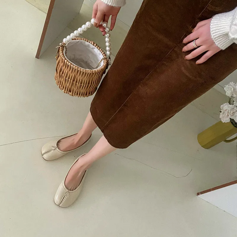 Collins Split Toe Ballet Flats