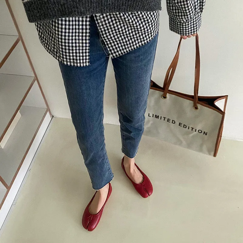 Collins Split Toe Ballet Flats
