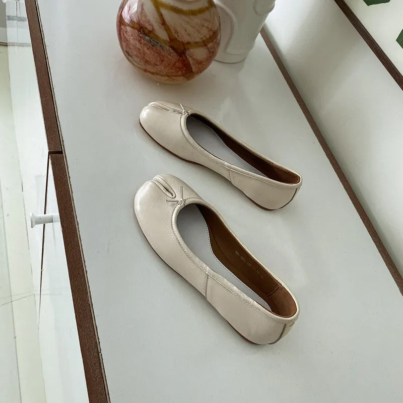 Collins Split Toe Ballet Flats