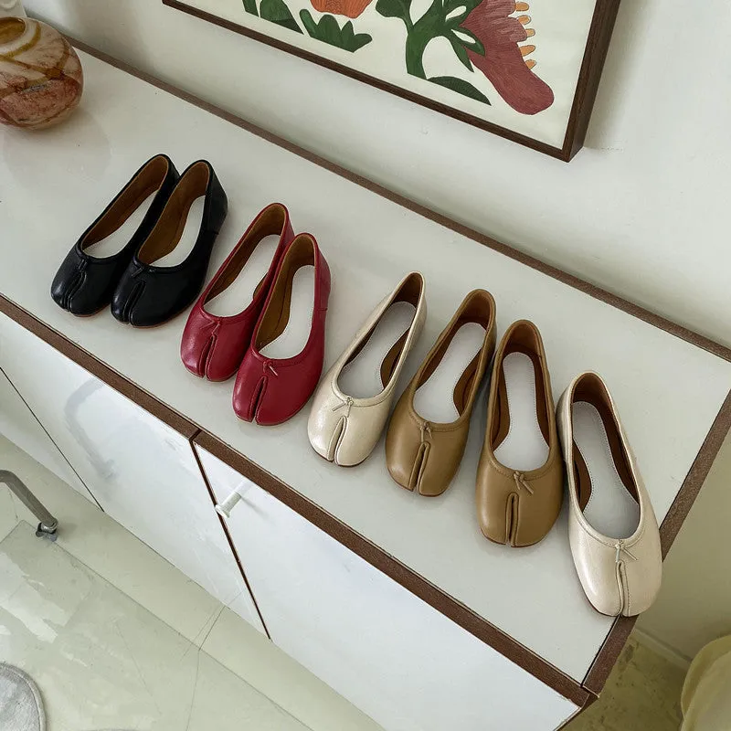 Collins Split Toe Ballet Flats