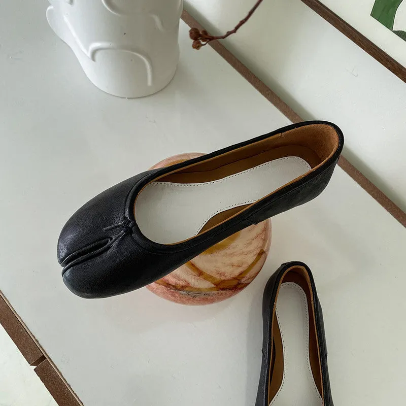 Collins Split Toe Ballet Flats