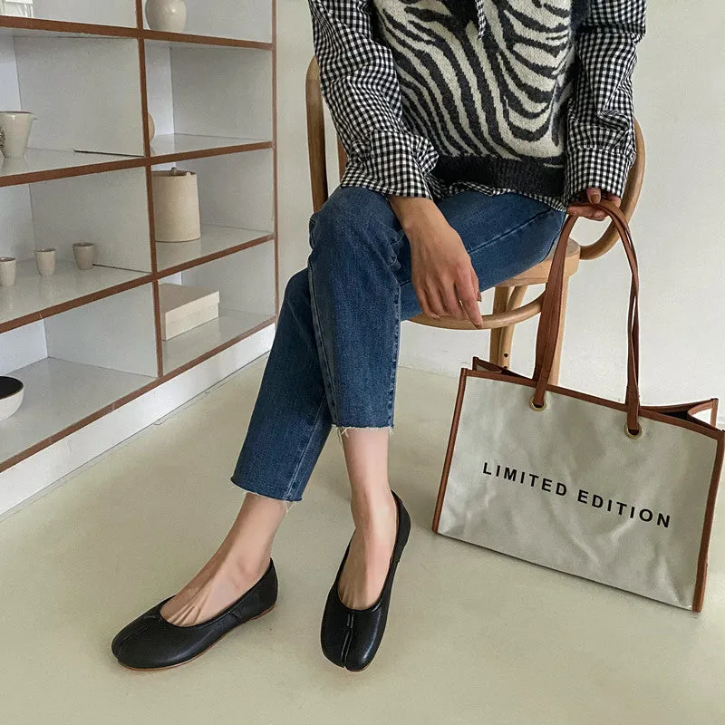 Collins Split Toe Ballet Flats