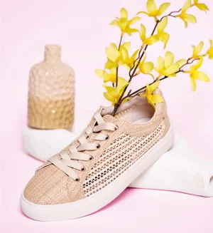 Corky’s Keep Scrolling Natural Sneakers