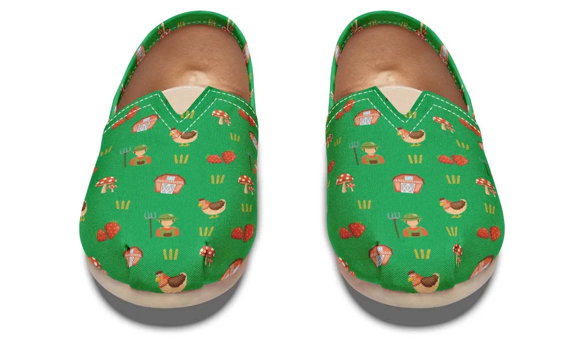 Cute Farm Casual Shoes