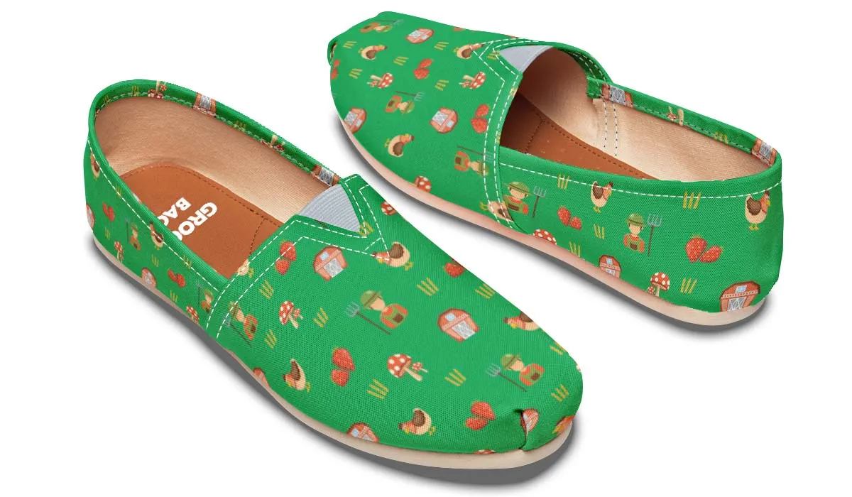 Cute Farm Casual Shoes