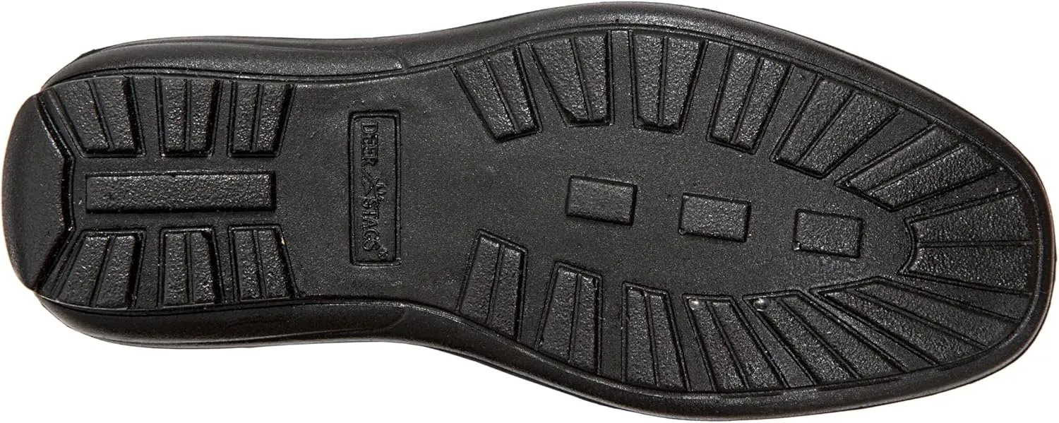 Deer Stags Boy's Booster Driving Moc Slip-On Loafer Flats Dress Shoes