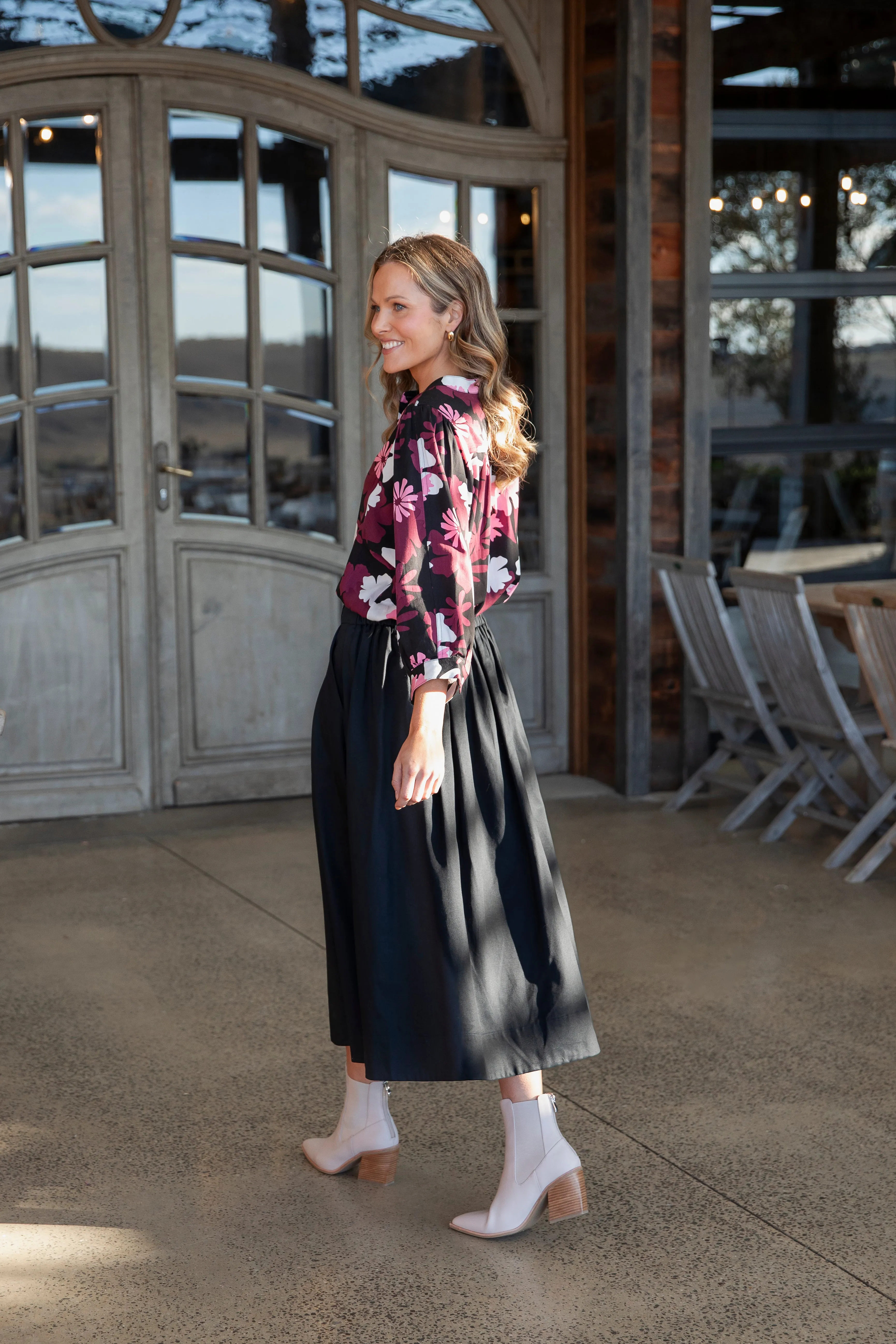 Elm Darcy Skirt Black