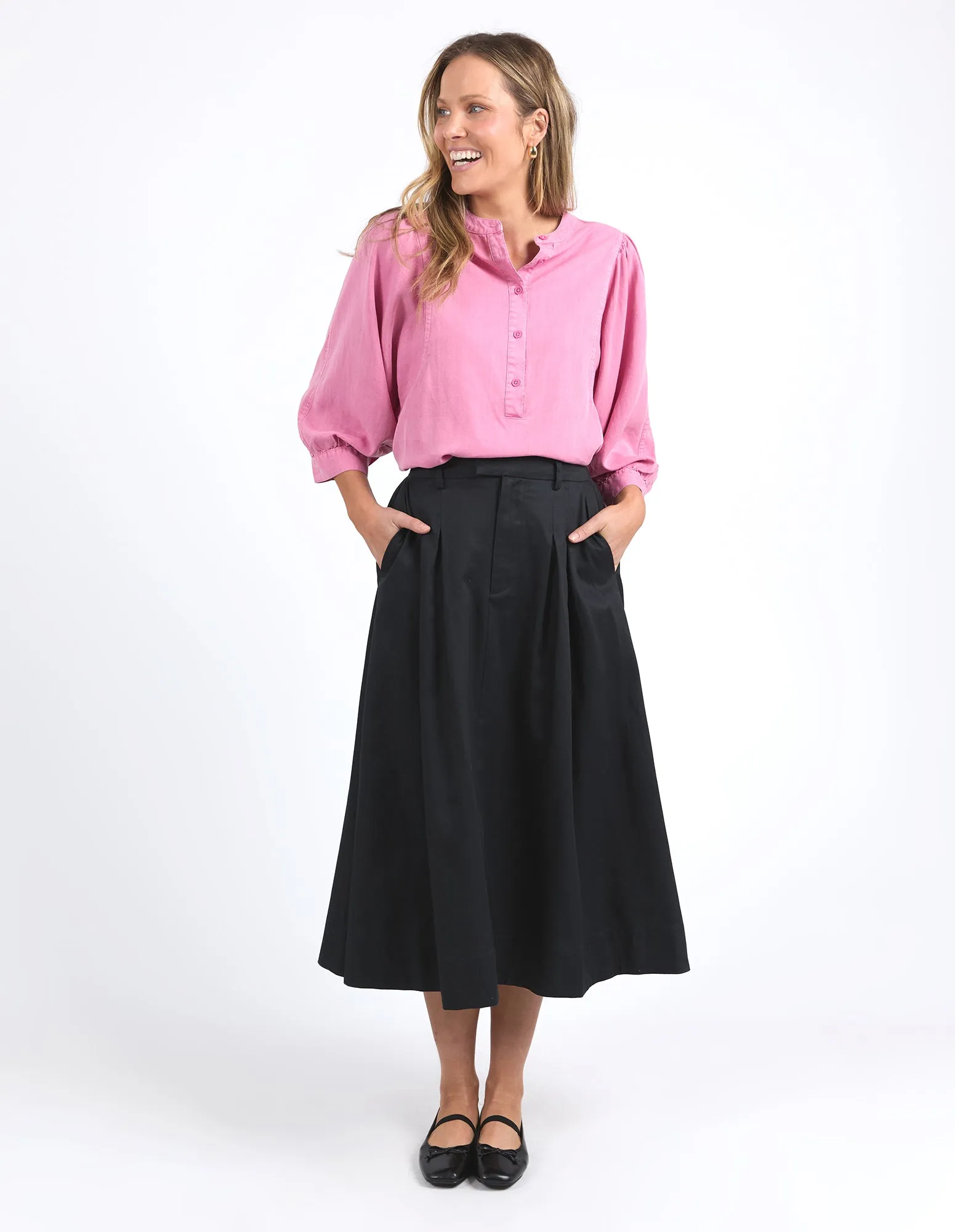 Elm Darcy Skirt Black