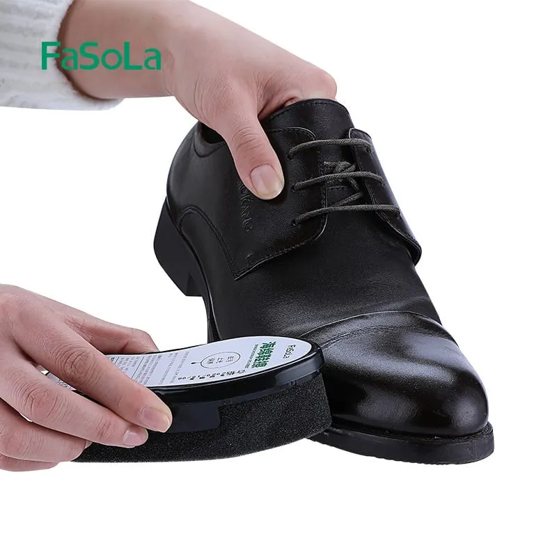 FaSoLa Portable Sponge Shoe Brush - 4.5*13cm