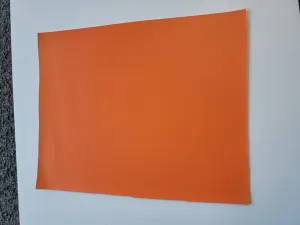 Faux Leather Vinyl - Orange