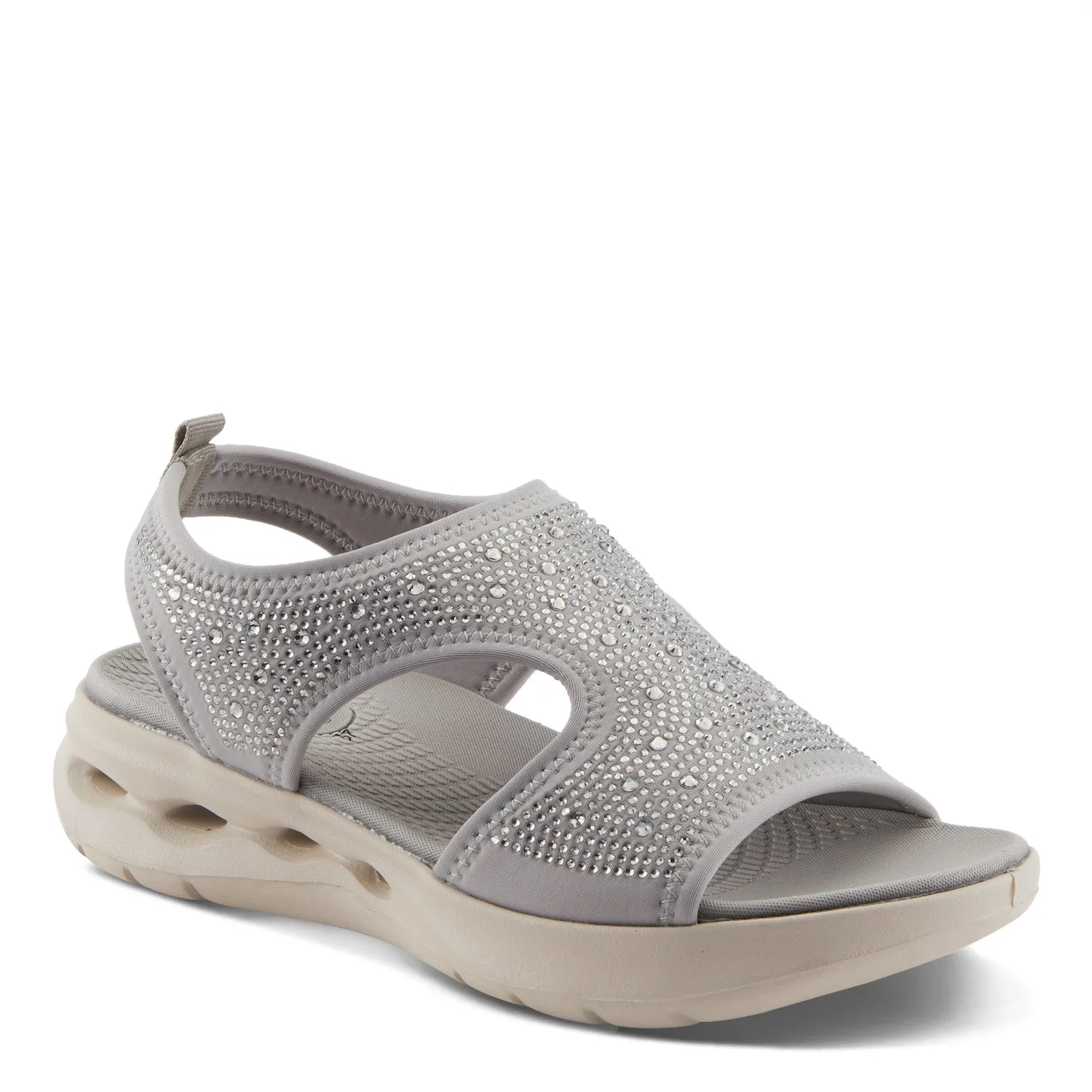 Flexus by Spring Step Women's Gosselin Open Toe Sandal - Grey