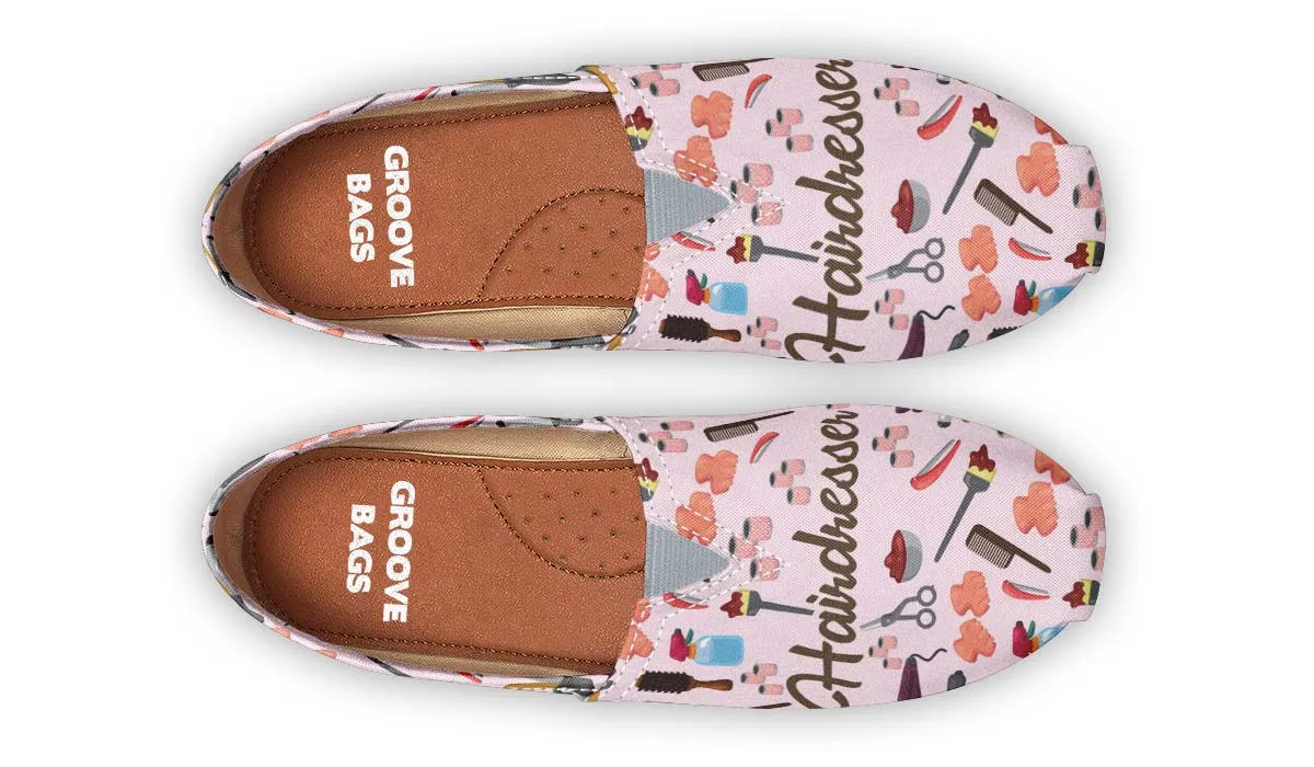 Hairdresser Pattern Casual Shoes