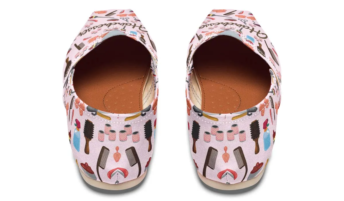 Hairdresser Pattern Casual Shoes