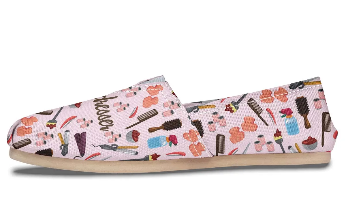Hairdresser Pattern Casual Shoes