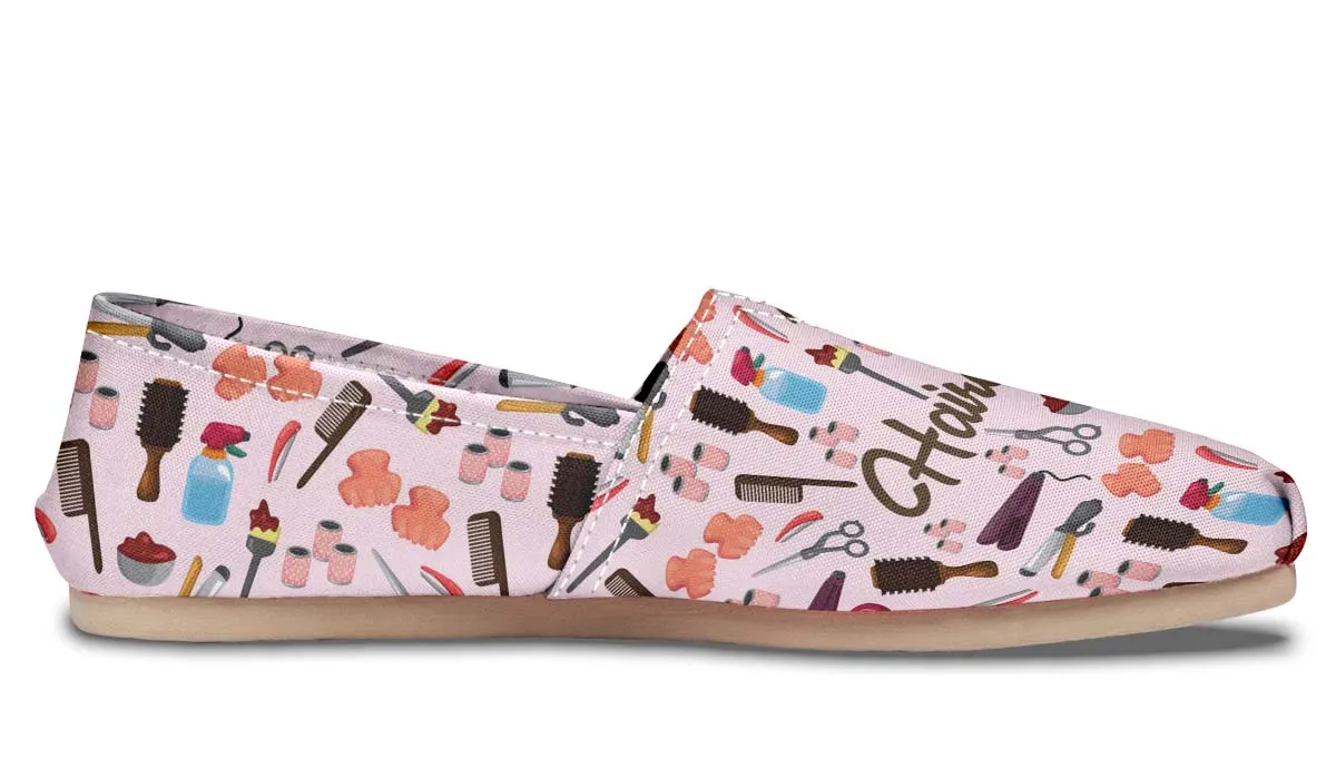 Hairdresser Pattern Casual Shoes