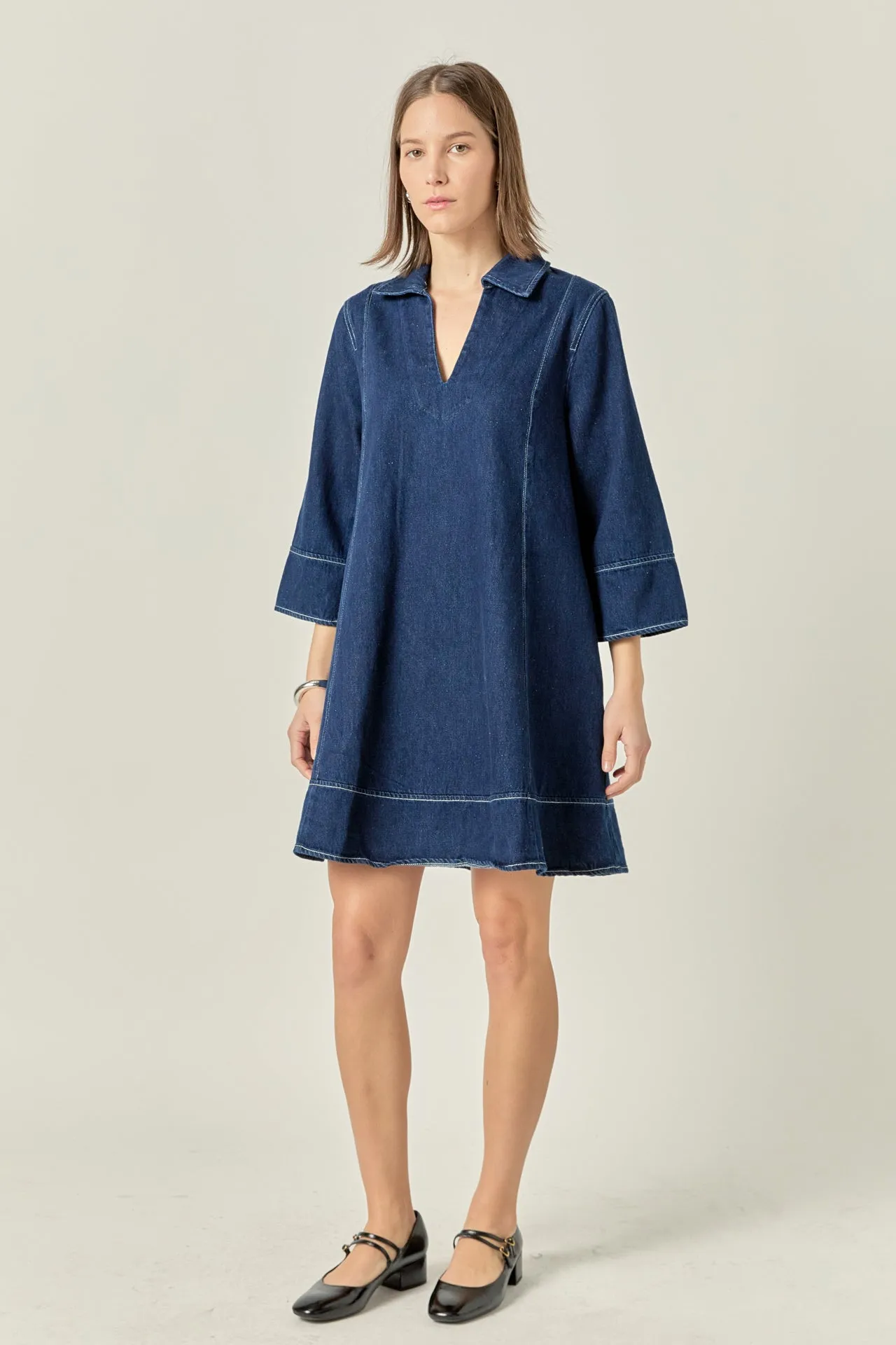 Harriet Denim Mini Dress