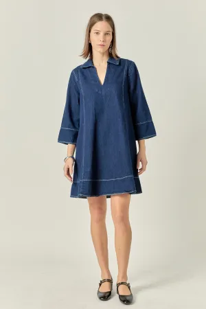 Harriet Denim Mini Dress