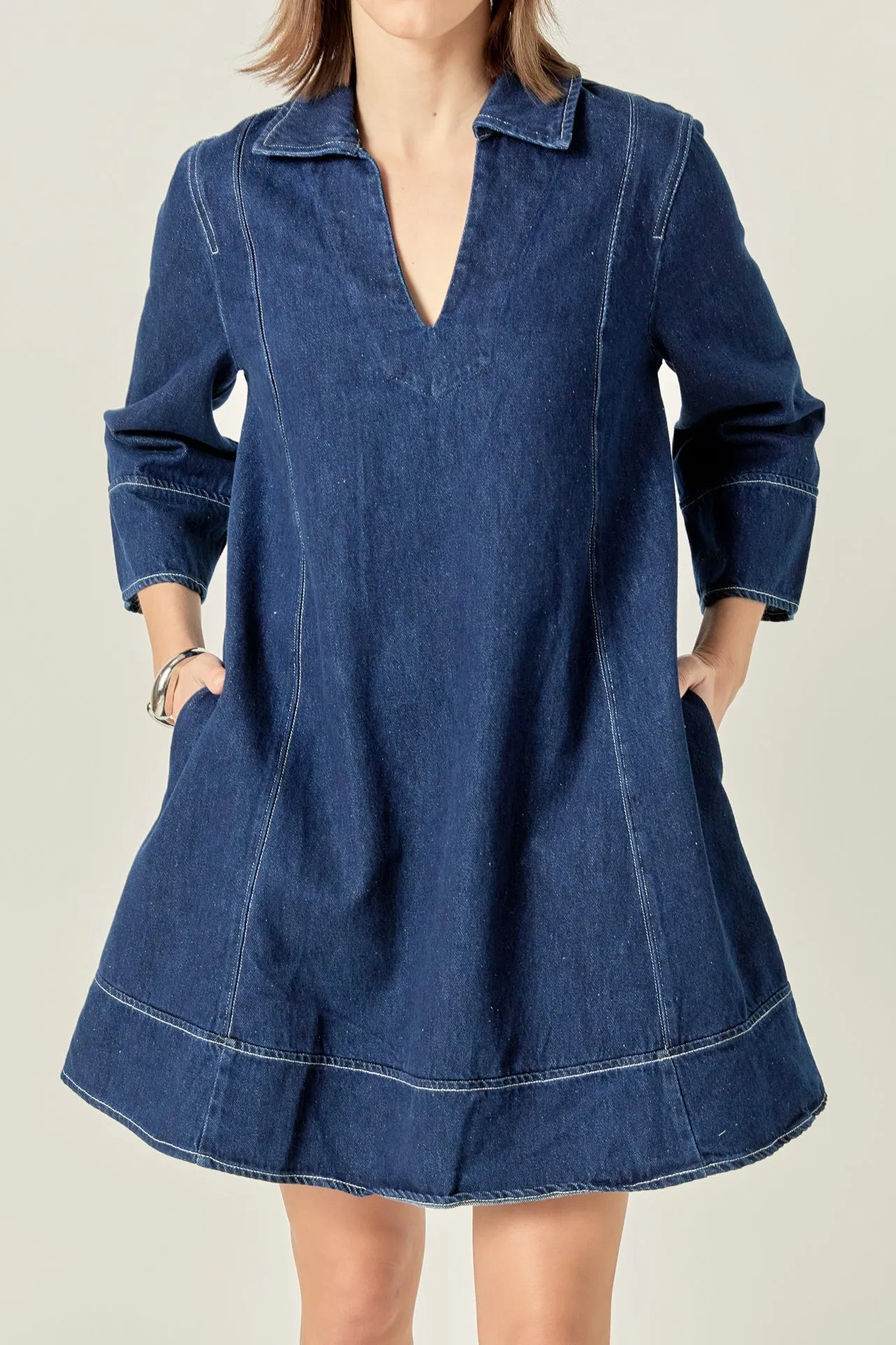 Harriet Denim Mini Dress