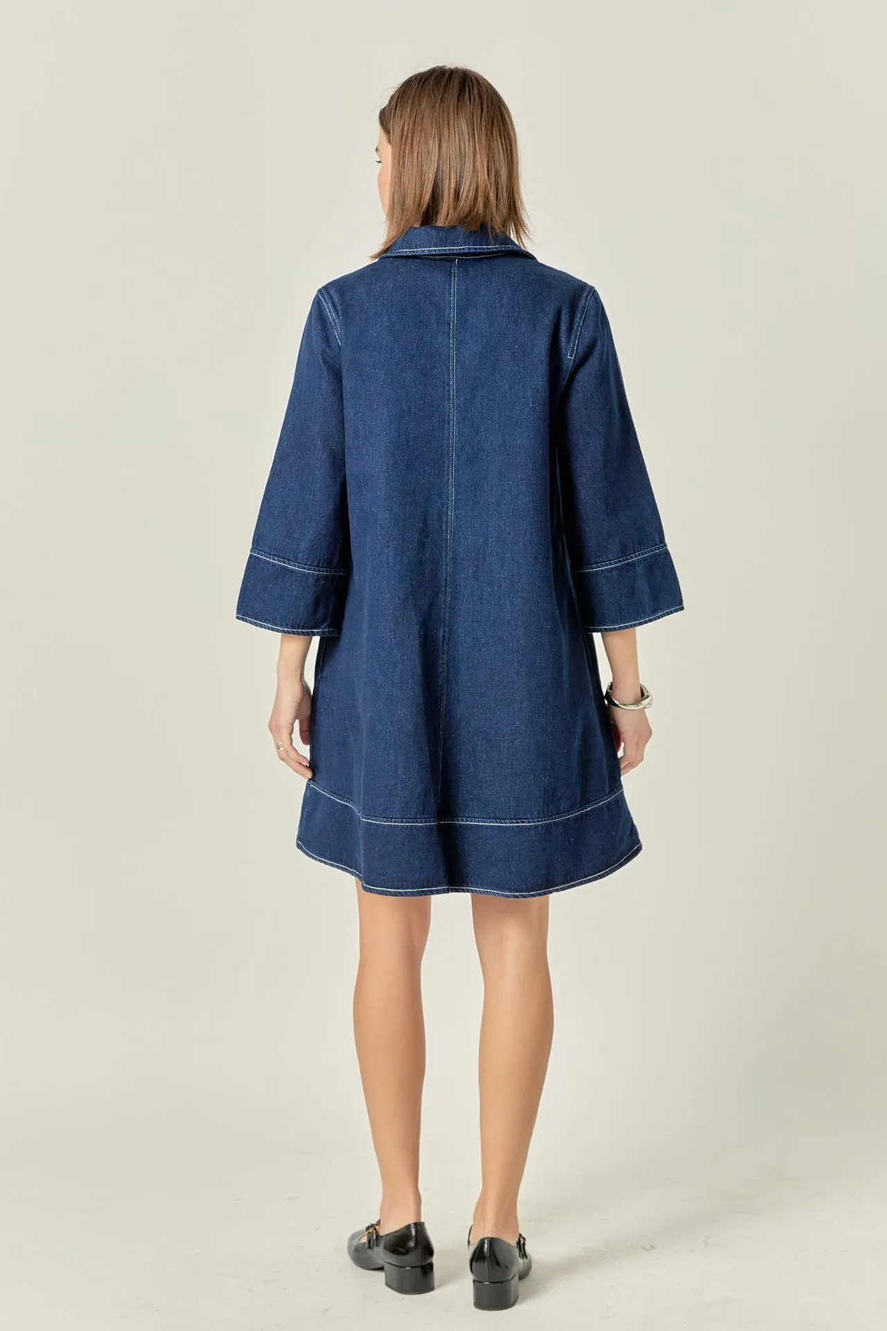 Harriet Denim Mini Dress