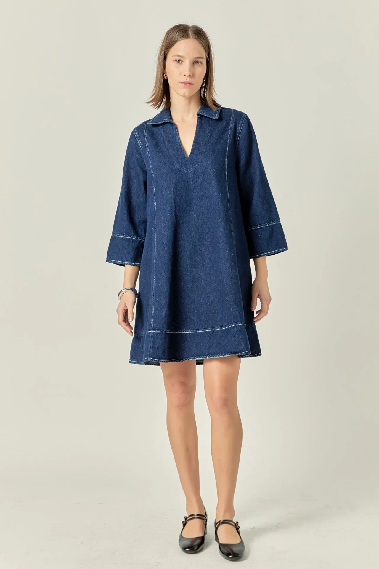 Harriet Denim Mini Dress