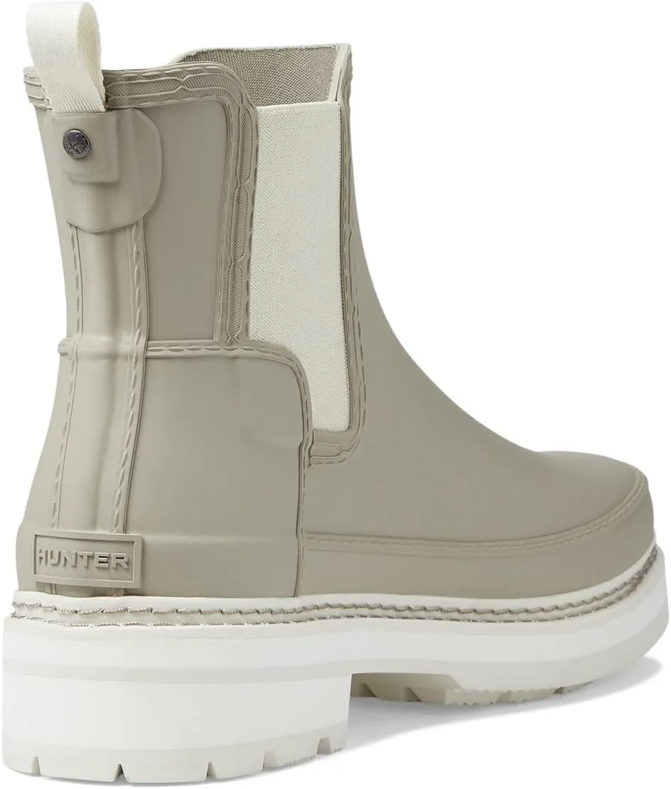 Hunter Footwear Women's Refined Chelsea Stitch Detail Rain Boot