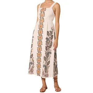 Jolene Ankle Dress - Veneto Paisley