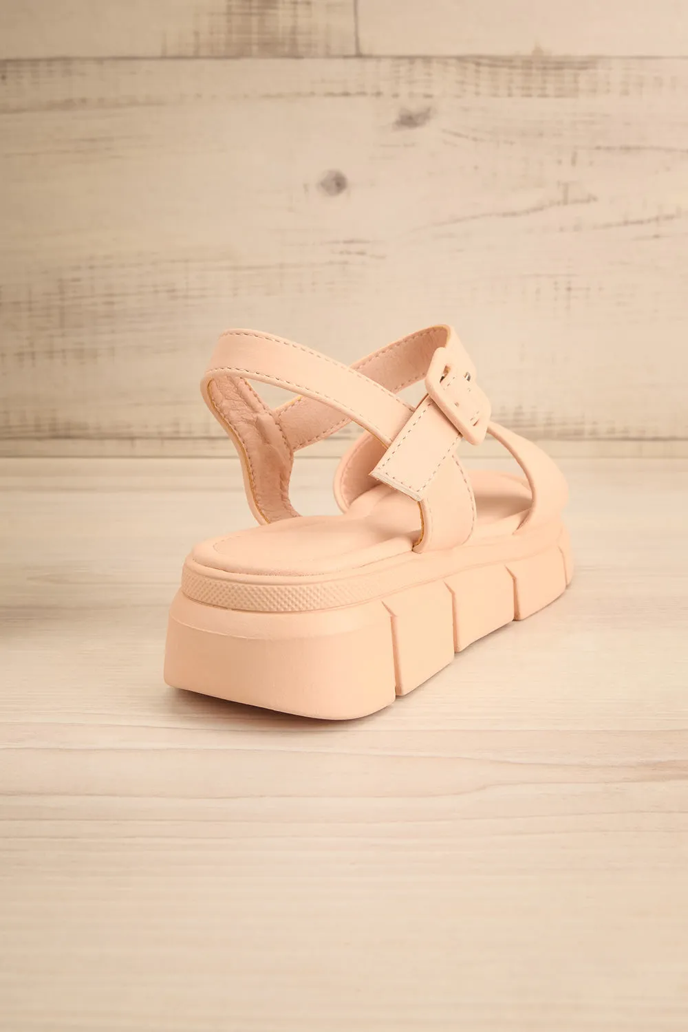 Kitsch Beige | Platform Sandals