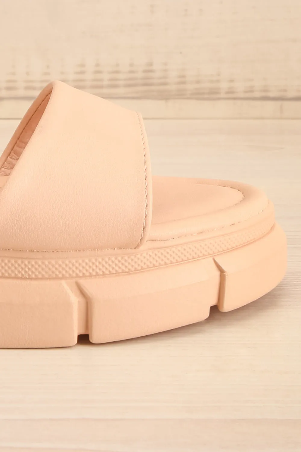 Kitsch Beige | Platform Sandals