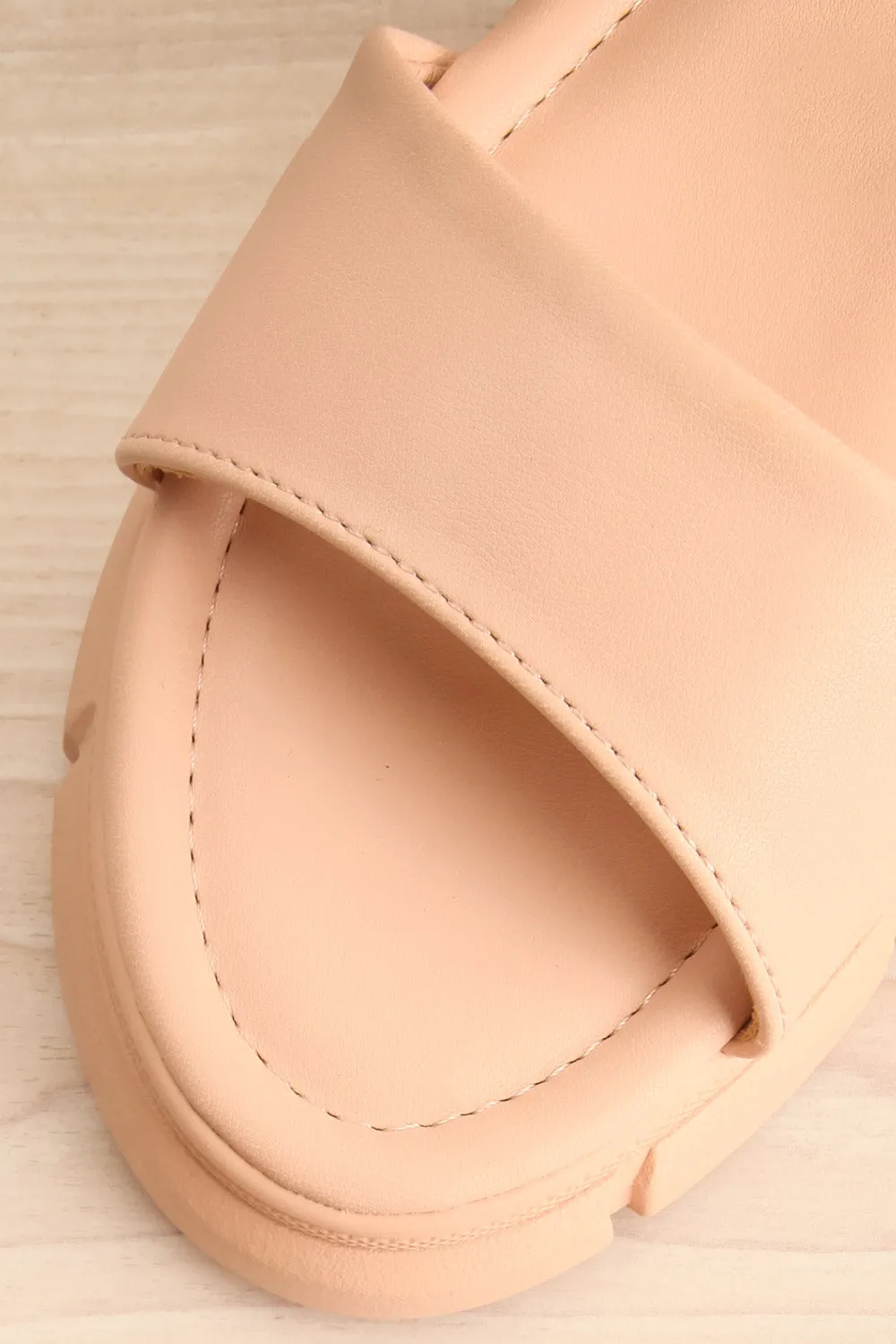Kitsch Beige | Platform Sandals