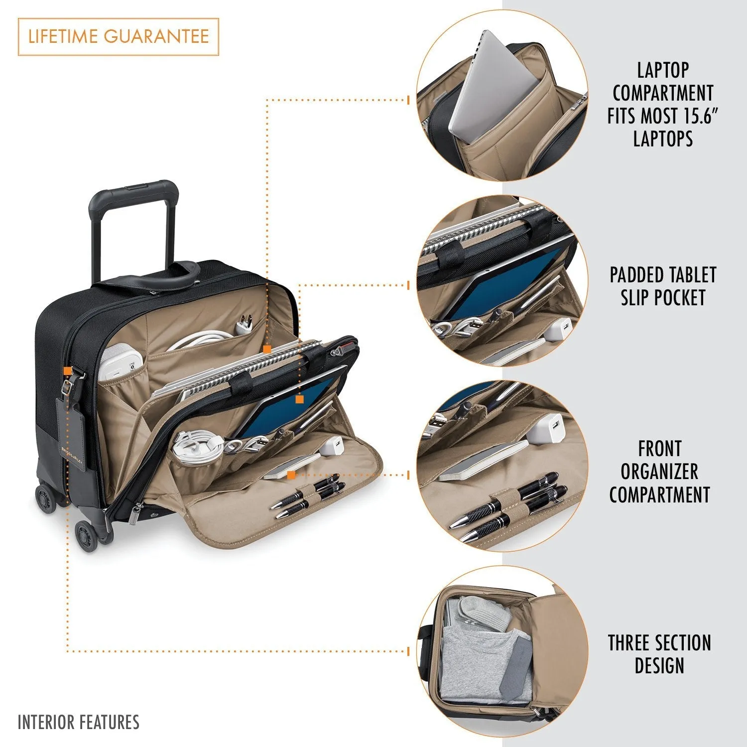 Medium Spinner Brief