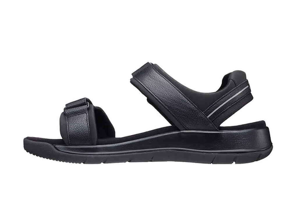 Mens Active Adjustable Capri III Black Sandals