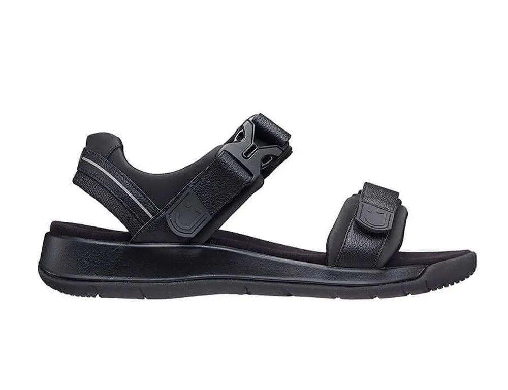 Mens Active Adjustable Capri III Black Sandals