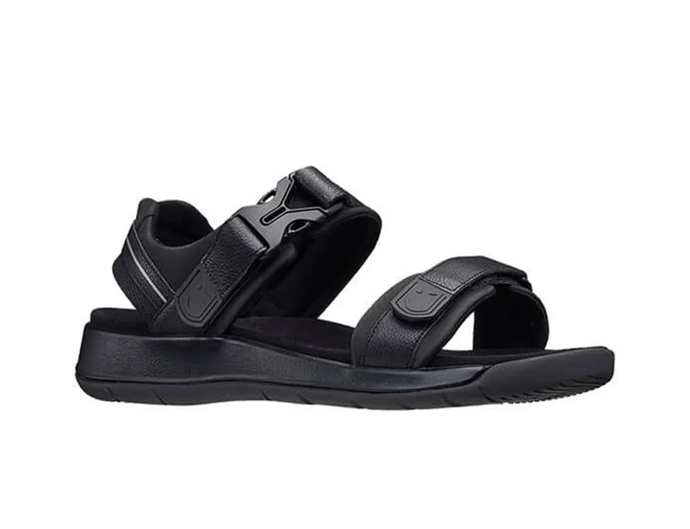 Mens Active Adjustable Capri III Black Sandals