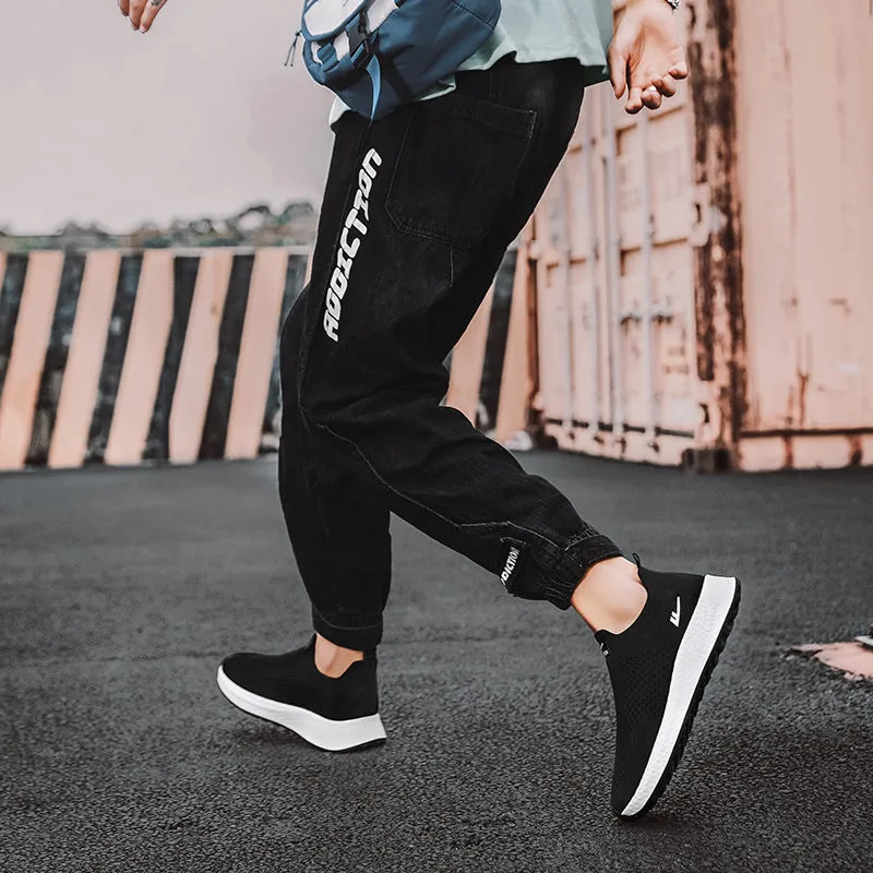 Men's Lightweight Flying Weave Running Shoes (In Stock)